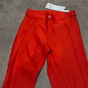 ALO airlift high waisted ignite 7/8 legging-  bright red